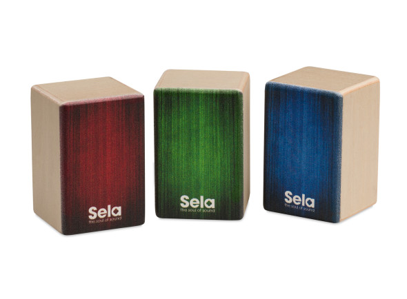 Sela Mini Cajon Shaker SE108 Set Pack 3 Sela Mini Cajon Shaker SE108 Set Pack 3